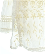 DRIES VAN NOTEN（ドリスヴァンノッテン）カジュアルシャツ 白 サイズ:36(XS位) レディース/2200625497058