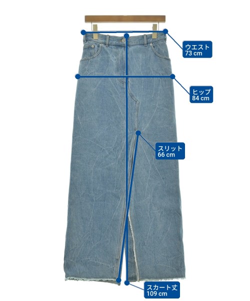 DRIES VAN NOTEN（ドリスヴァンノッテン）ロング・マキシ丈スカート 紺 サイズ:38(S位) レディース/2200626266059