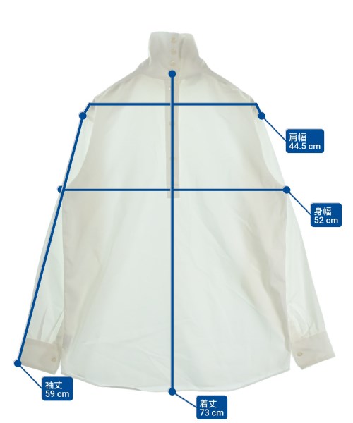 DRIES VAN NOTEN（ドリスヴァンノッテン）カジュアルシャツ 白 サイズ:36(XS位) レディース/2200628221018