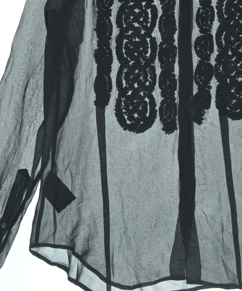 DRIES VAN NOTEN（ドリスヴァンノッテン）カジュアルシャツ 黒 サイズ:48(L位) メンズ/2200628353238