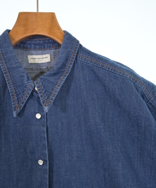 DRIES VAN NOTEN（ドリスヴァンノッテン）カジュアルシャツ 紺 サイズ:S レディース/2200616405031