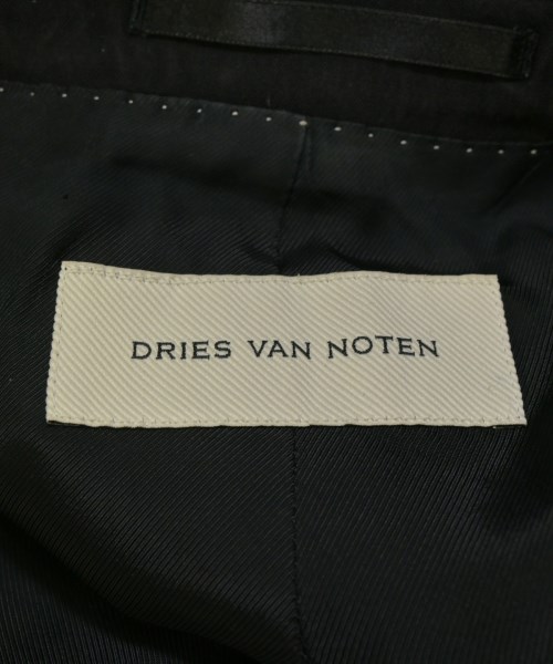 DRIES VAN NOTEN（ドリスヴァンノッテン）テーラードジャケット 黒 サイズ:L メンズ/2200629482012