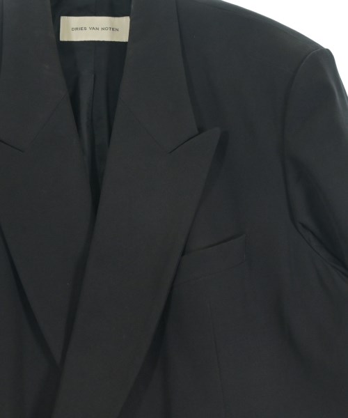 DRIES VAN NOTEN（ドリスヴァンノッテン）テーラードジャケット 黒 サイズ:L メンズ/2200629482012