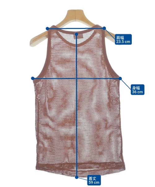 DRIES VAN NOTEN（ドリスヴァンノッテン）Tシャツ・カットソー 茶 サイズ:S レディース/2200629507074