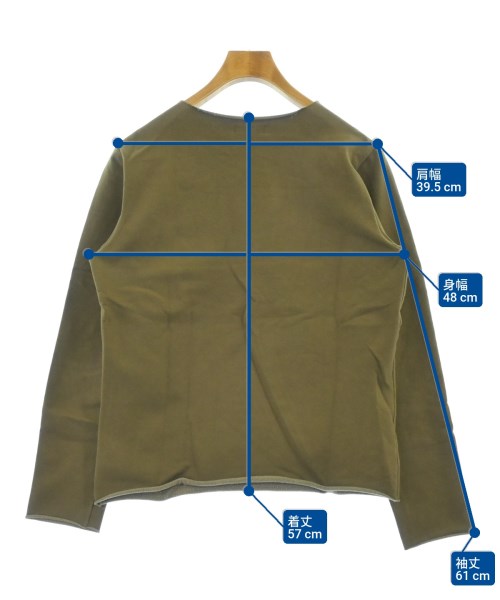 DRIES VAN NOTEN（ドリスヴァンノッテン）スウェット カーキ サイズ:M メンズ/2200629727021