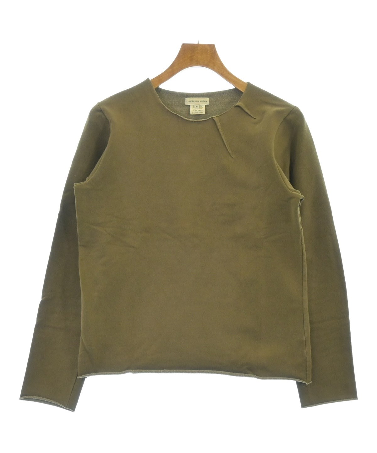 DRIES VAN NOTEN（ドリスヴァンノッテン）スウェット カーキ サイズ:M