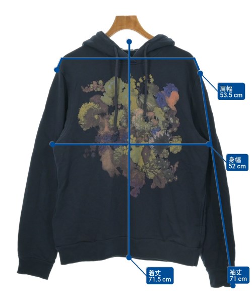 DRIES VAN NOTEN（ドリスヴァンノッテン）パーカー 紺 サイズ:L メンズ/2200619302023