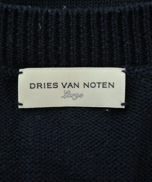 DRIES VAN NOTEN（ドリスヴァンノッテン）ニット・セーター 紺 サイズ:L メンズ/2200619302054