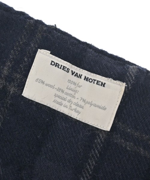 DRIES VAN NOTEN（ドリスヴァンノッテン）マフラー 黒 サイズ:- メンズ/2200631723011