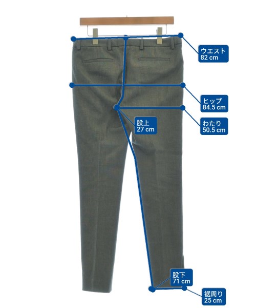 DRIES VAN NOTEN（ドリスヴァンノッテン）スラックス グレー サイズ:36(XS位) レディース/2200631730019