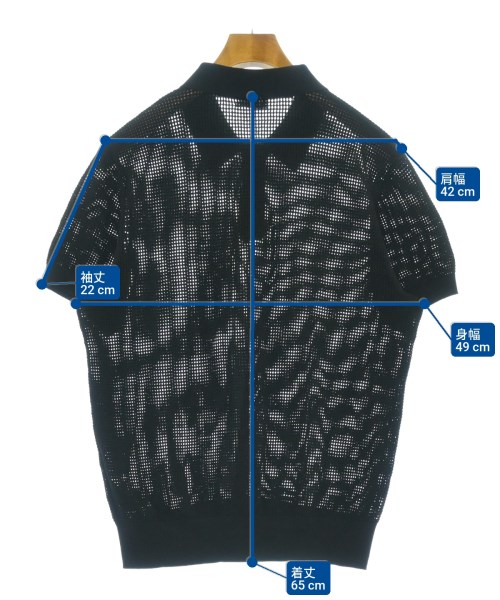 DRIES VAN NOTEN（ドリスヴァンノッテン）ニット・セーター 黒 サイズ:L メンズ/2200631767114