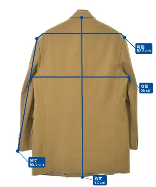 DRIES VAN NOTEN（ドリスヴァンノッテン）カジュアルジャケット 茶 サイズ:M メンズ/2200631767213