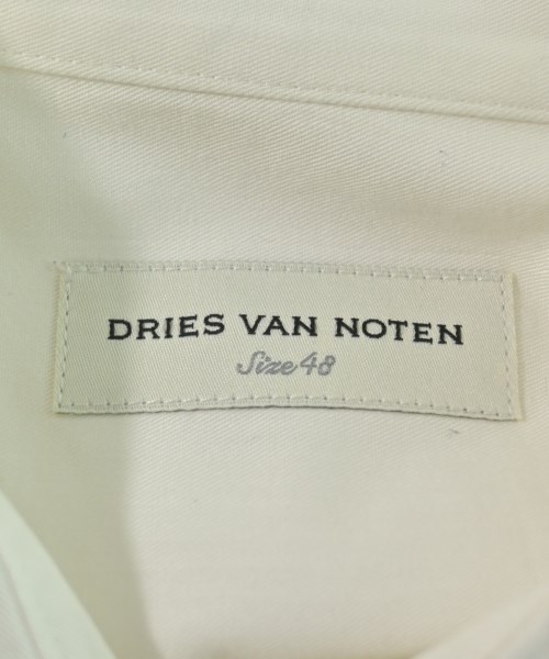 DRIES VAN NOTEN（ドリスヴァンノッテン）カジュアルシャツ 白 サイズ:48(L位) メンズ/2200631767343