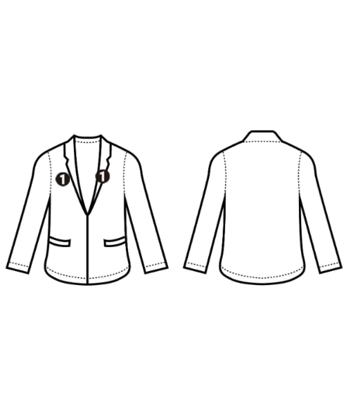 DRIES VAN NOTEN（ドリスヴァンノッテン）カジュアルジャケット 黒 サイズ:50(XL位) メンズ/2200631767367