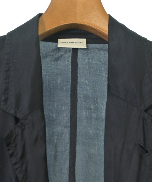 DRIES VAN NOTEN（ドリスヴァンノッテン）カジュアルジャケット 黒 サイズ:50(XL位) メンズ/2200631767367