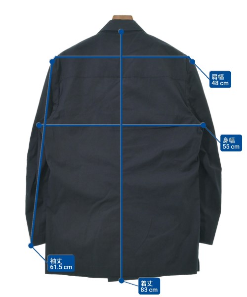 DRIES VAN NOTEN（ドリスヴァンノッテン）カジュアルジャケット 紺 サイズ:-(XL位) メンズ/2200631767633