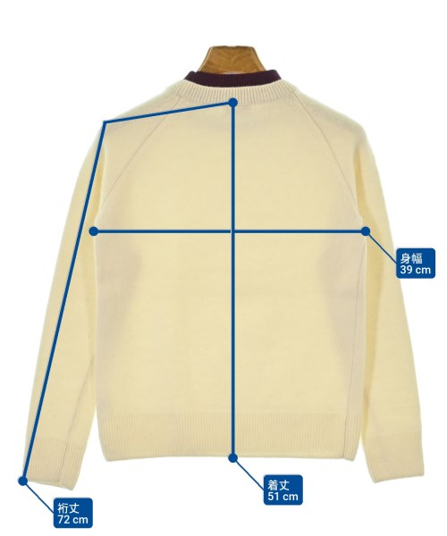 DRIES VAN NOTEN（ドリスヴァンノッテン）ニット・セーター 白 サイズ:S レディース/2200631919100