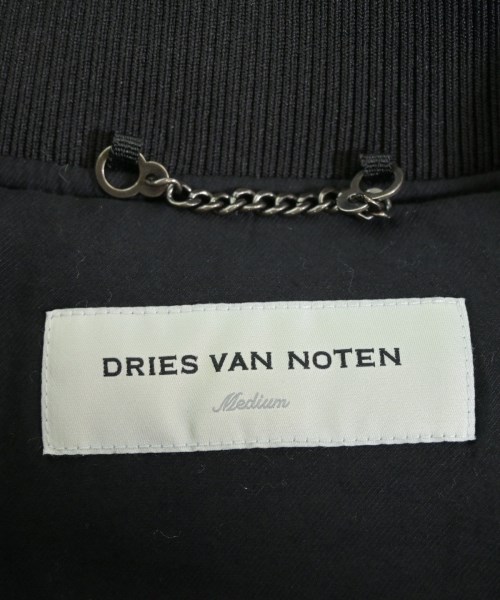 DRIES VAN NOTEN（ドリスヴァンノッテン）ミリタリーブルゾン 黒 サイズ:M メンズ/2200632482023