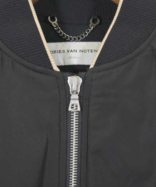 DRIES VAN NOTEN（ドリスヴァンノッテン）ミリタリーブルゾン 黒 サイズ:M メンズ/2200632482023