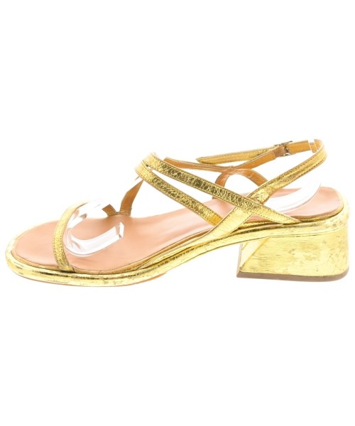 DRIES VAN NOTEN（ドリスヴァンノッテン）サンダル ゴールド サイズ:EU39(25.5cm位) レディース/2200618758180