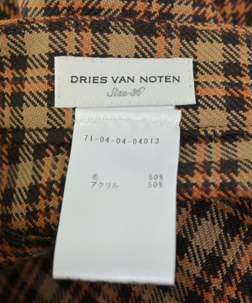 DRIES VAN NOTEN（ドリスヴァンノッテン）スラックス 茶 サイズ:36(XS位) レディース/2200632600021