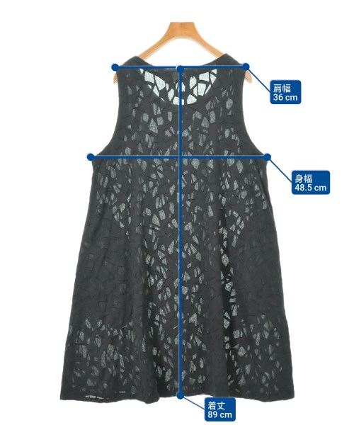 DRIES VAN NOTEN（ドリスヴァンノッテン）ワンピース 黒 サイズ:F レディース/2200632850051