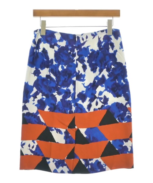 DRIES VAN NOTEN（ドリスヴァンノッテン）ひざ丈スカート 青 サイズ:36(XS位) レディース/2200633106058