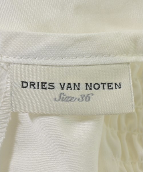 DRIES VAN NOTEN（ドリスヴァンノッテン）カジュアルシャツ 白 サイズ:36(XS位) レディース/2200633249014