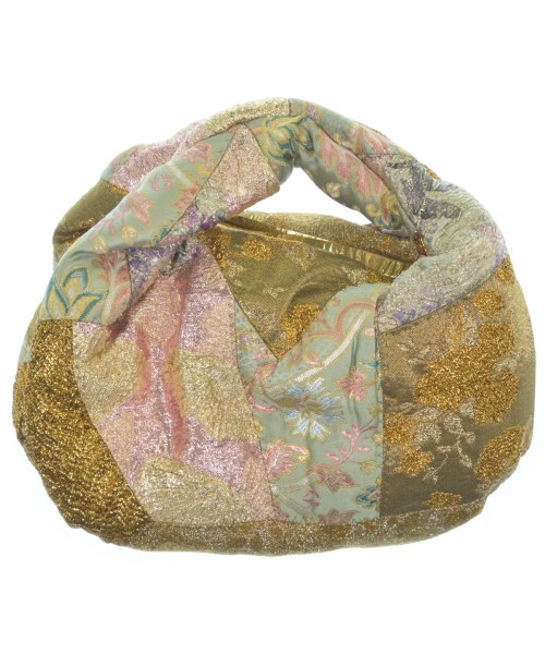 DRIES VAN NOTEN（ドリスヴァンノッテン）ハンドバッグ ゴールド サイズ:- レディース/2200590237086