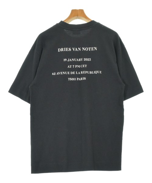 DRIES VAN NOTEN（ドリスヴァンノッテン）Tシャツ・カットソー 黒 サイズ:M メンズ/2200606964142