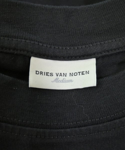DRIES VAN NOTEN（ドリスヴァンノッテン）Tシャツ・カットソー 黒 サイズ:M メンズ/2200606964142