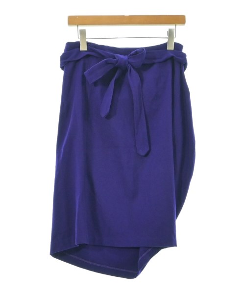 DRIES VAN NOTEN（ドリスヴァンノッテン）ひざ丈スカート 紫 サイズ:36(XS位) レディース/2200610909016