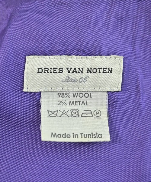 DRIES VAN NOTEN（ドリスヴァンノッテン）ひざ丈スカート 紫 サイズ:36(XS位) レディース/2200610909016