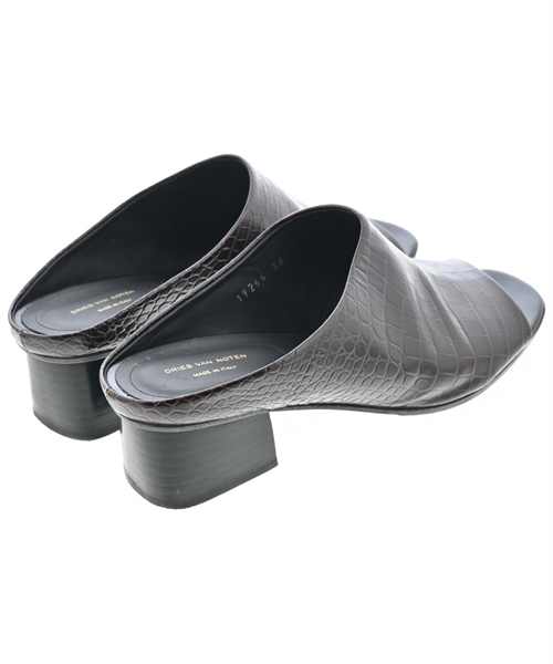 DRIES VAN NOTEN（ドリスヴァンノッテン）サンダル 茶 サイズ:EU38(24.5cm位) レディース/2200611365033