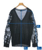 DRIES VAN NOTEN（ドリスヴァンノッテン）ニット・セーター 黒 サイズ:-(L位) レディース/2200611675088