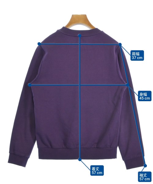 DRIES VAN NOTEN（ドリスヴァンノッテン）スウェット 紫 サイズ:XS レディース/2200611675095
