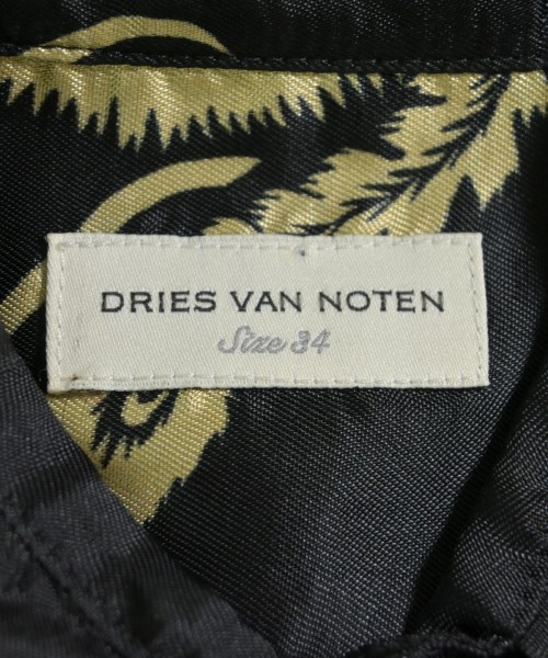 DRIES VAN NOTEN（ドリスヴァンノッテン）カジュアルシャツ 黒 サイズ:34(XXS位) レディース/2200611733023