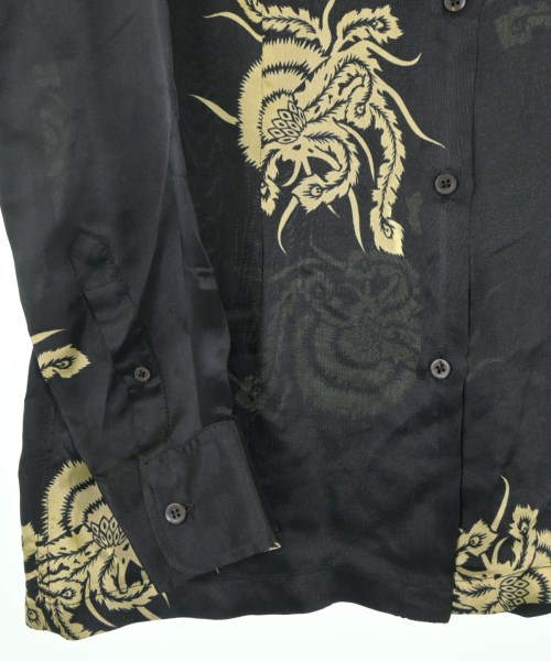 DRIES VAN NOTEN（ドリスヴァンノッテン）カジュアルシャツ 黒 サイズ:34(XXS位) レディース/2200611733023