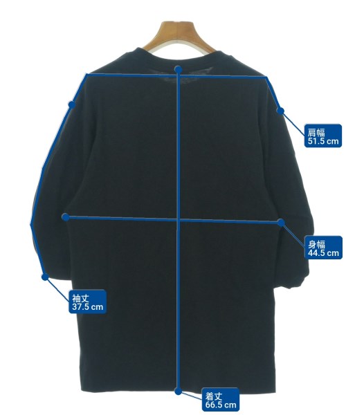 DRIES VAN NOTEN（ドリスヴァンノッテン）Tシャツ・カットソー 黒 サイズ:XS レディース/2200613591027