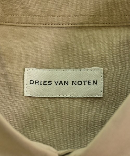 DRIES VAN NOTEN（ドリスヴァンノッテン）カジュアルシャツ ベージュ サイズ:46(M位) メンズ/2200614124026