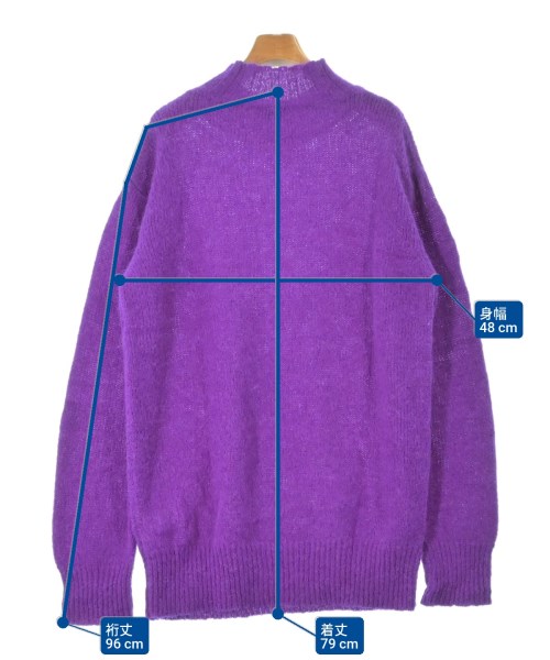 DRIES VAN NOTEN（ドリスヴァンノッテン）ニット・セーター 紫 サイズ:XS レディース/2200614541045