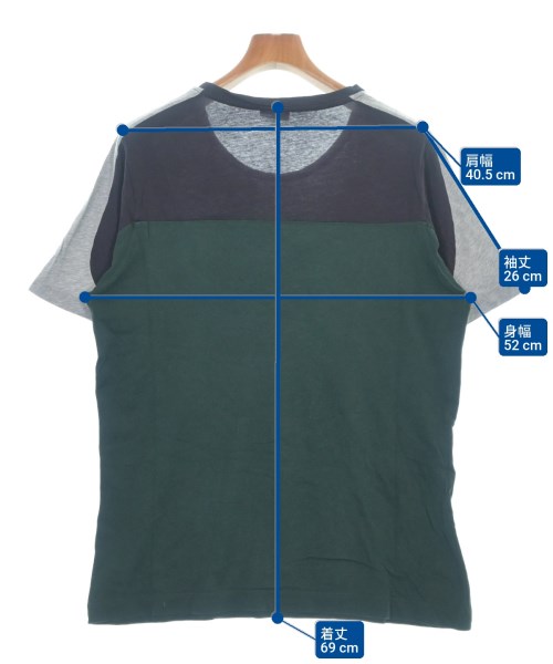 DRIES VAN NOTEN（ドリスヴァンノッテン）Tシャツ・カットソー 緑 サイズ:M メンズ/2200608728193