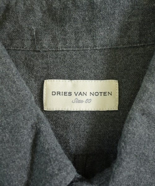 DRIES VAN NOTEN（ドリスヴァンノッテン）カジュアルシャツ グレー サイズ:50(XL位) メンズ/2200613740012