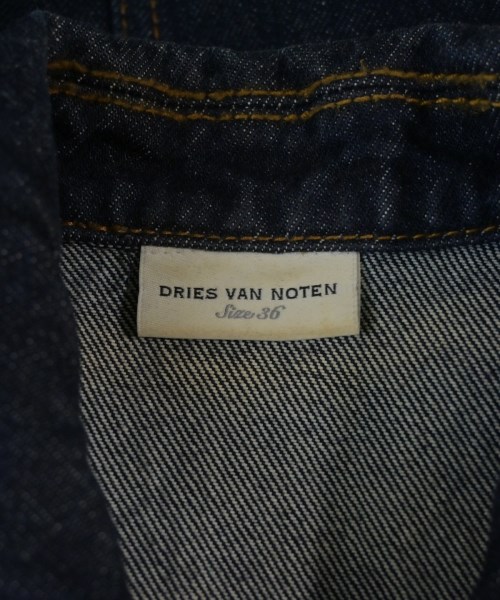 DRIES VAN NOTEN（ドリスヴァンノッテン）デニムジャケット 紺 サイズ:36(XS位) レディース/2200616773017