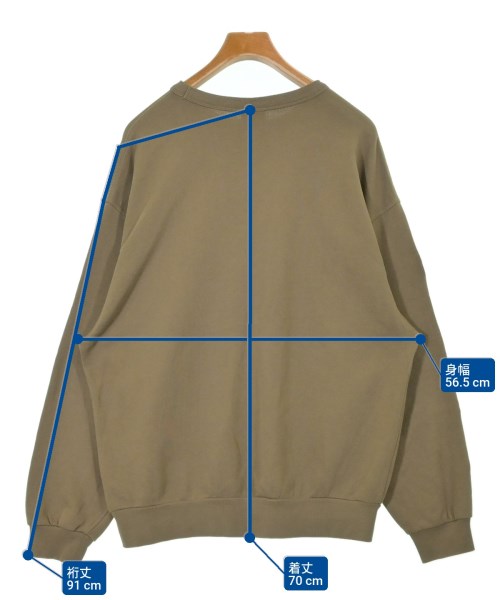 DRIES VAN NOTEN（ドリスヴァンノッテン）スウェット カーキ サイズ:S メンズ/2200616996010