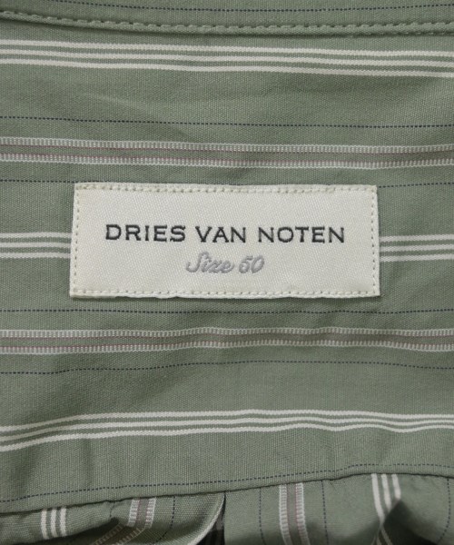 DRIES VAN NOTEN（ドリスヴァンノッテン）カジュアルシャツ カーキ サイズ:50(XL位) メンズ/2200617075189
