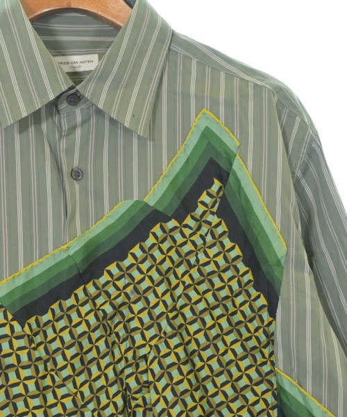 DRIES VAN NOTEN（ドリスヴァンノッテン）カジュアルシャツ カーキ サイズ:50(XL位) メンズ/2200617075189