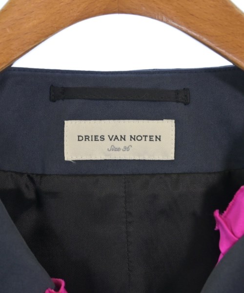 DRIES VAN NOTEN（ドリスヴァンノッテン）カジュアルジャケット 紺 サイズ:36(XS位) レディース/2200617546030