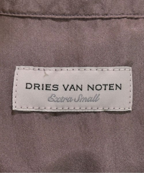 DRIES VAN NOTEN（ドリスヴァンノッテン）シャツワンピース 茶 サイズ:XS レディース/2200618290055