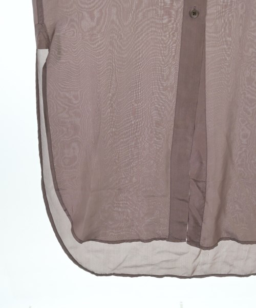 DRIES VAN NOTEN（ドリスヴァンノッテン）シャツワンピース 茶 サイズ:XS レディース/2200618290055